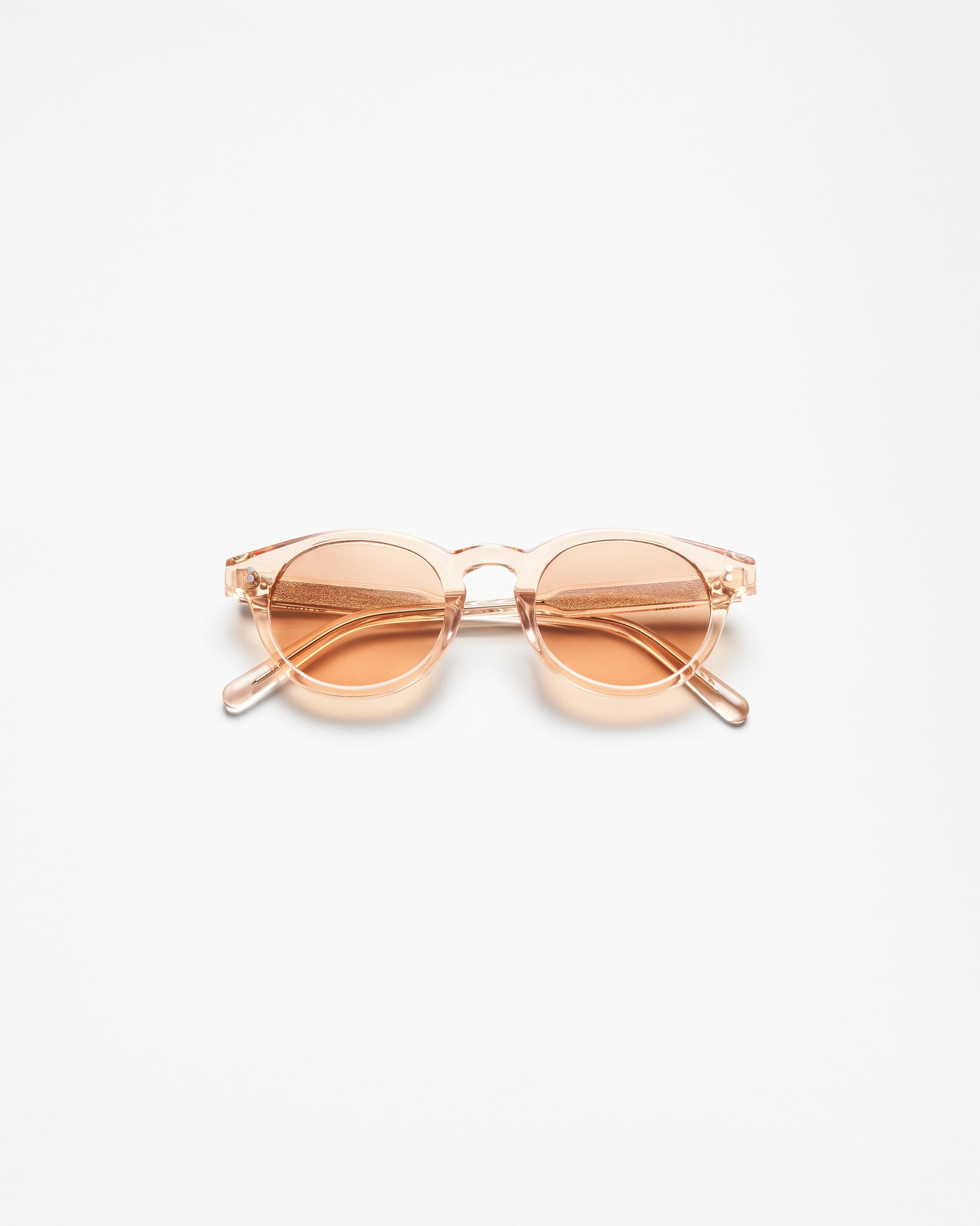 CHiMi Eyewear Ginger #003 round sunglasses Chimi | Solstice | Lava Red & Grey Lens Sunglasses | Shade Files main image 3