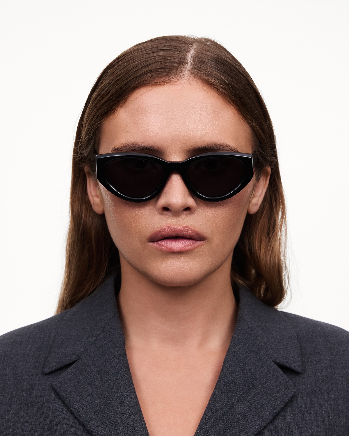 Classic Black Cat-Eye Women\'s Sunglasses — Sleek Everyday Style Black Cat-Eye Sunglasses #1128721 | Zenni Optical main image 2
