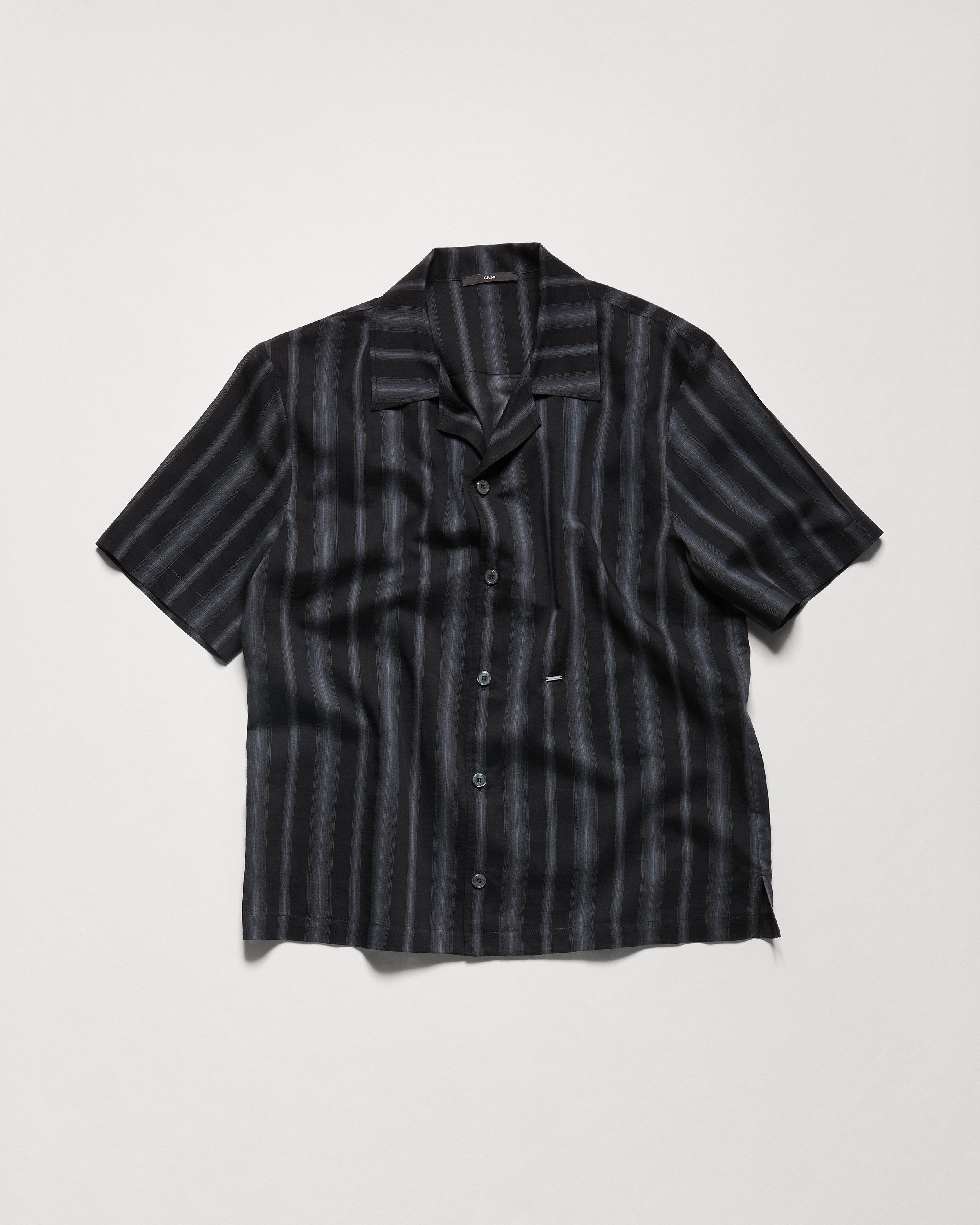 Aster Shirt Stripe Striped Black 1