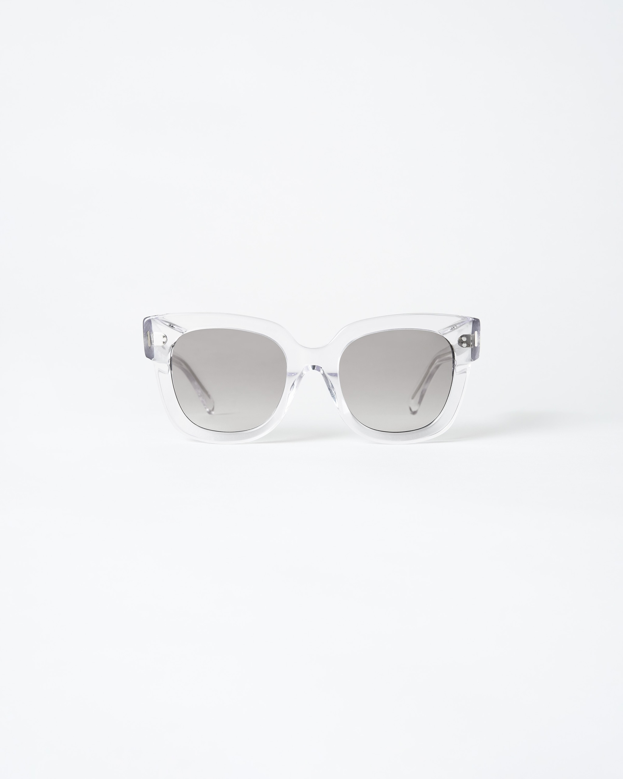Chimi clear and silver sunglasses CHIMI 02 Clear Square Clear Sunglasses | SmartBuyGlasses US main image 4